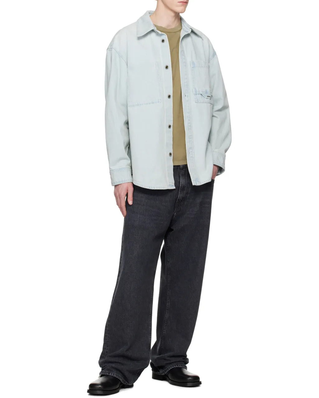 Wildflower Denim Shirt