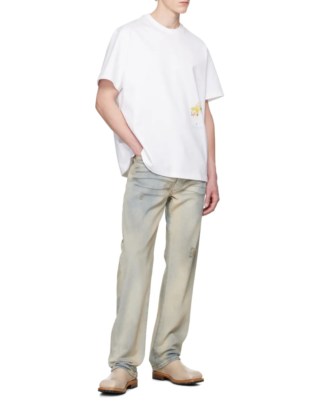 Graphic Crew Neck T-Shirt