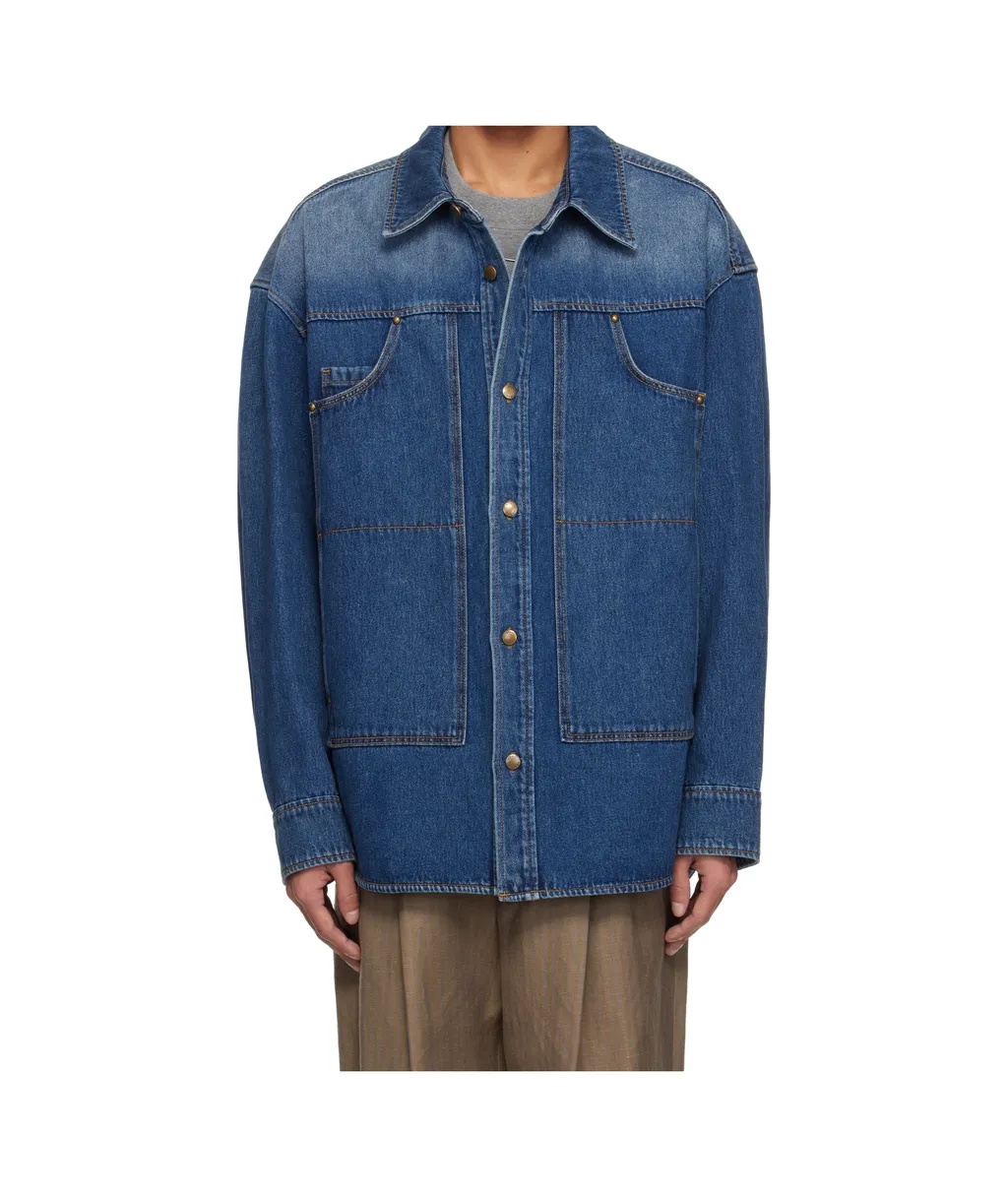Work Wear Denim Shirt