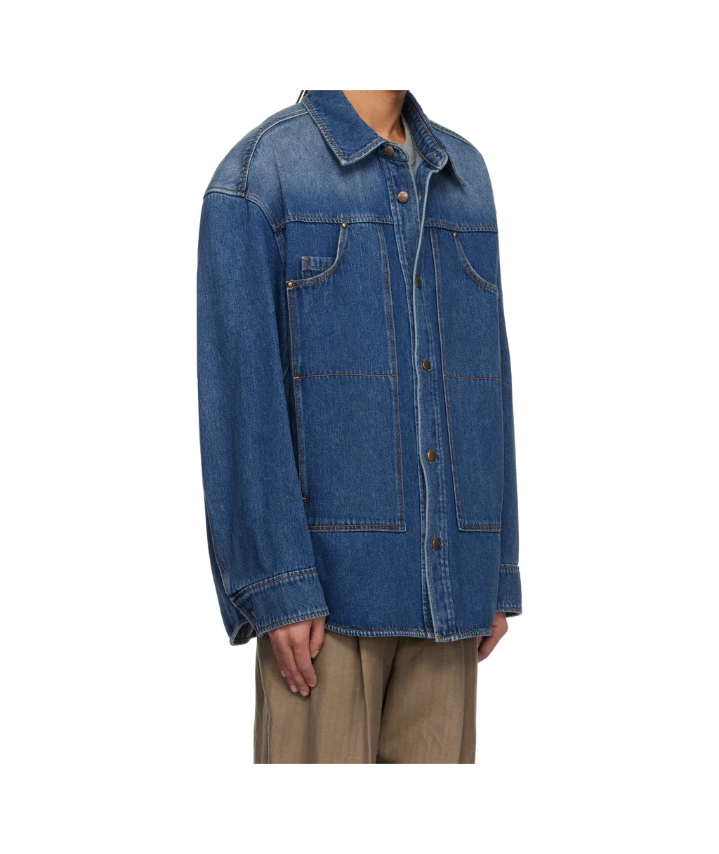 Work Wear Denim Shirt