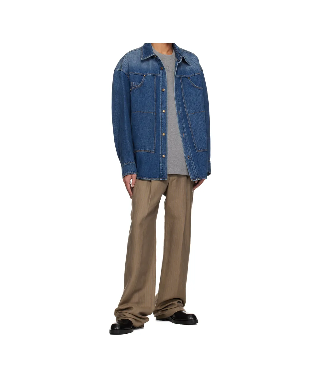 Work Wear Denim Shirt