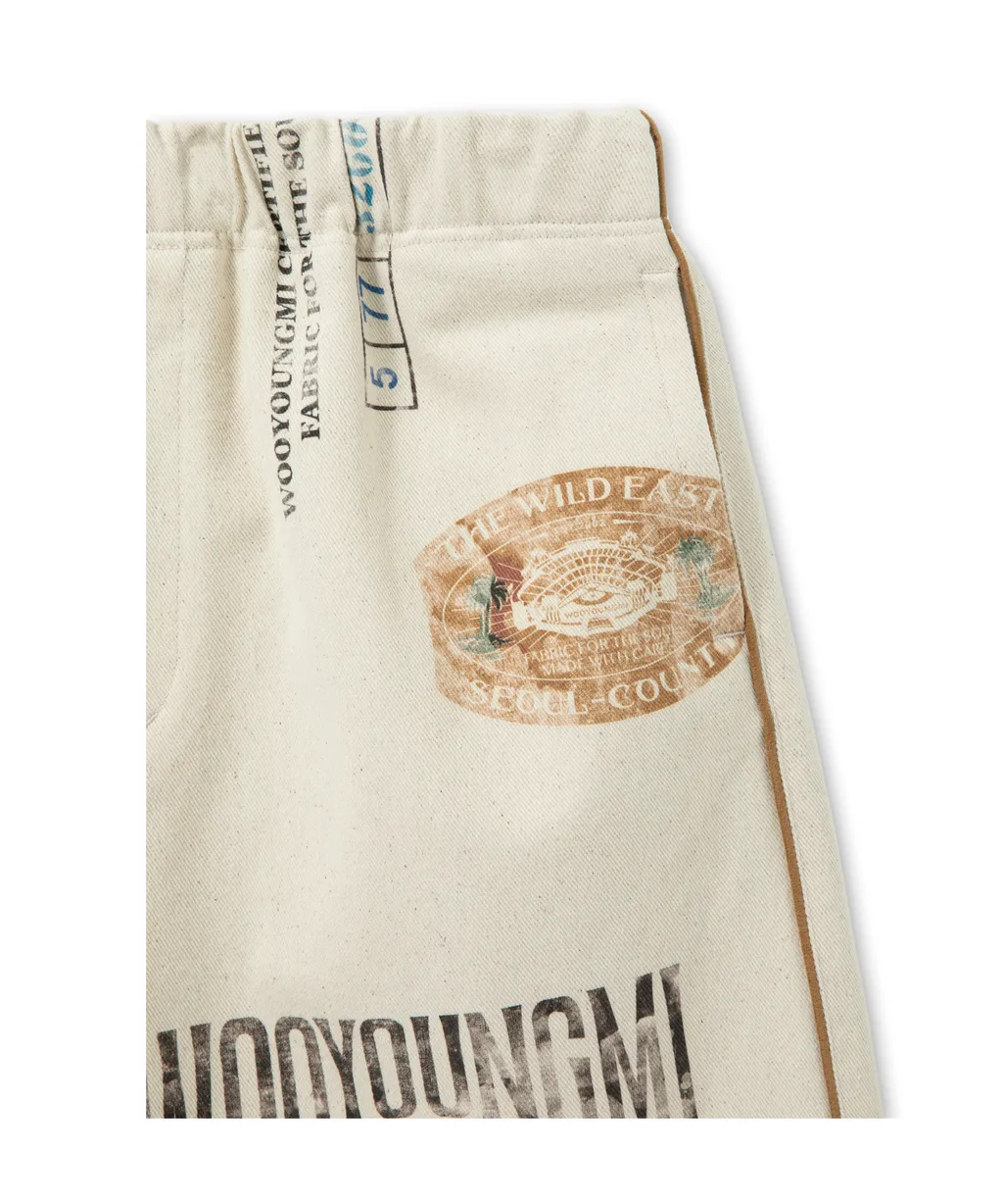 Graphic Twill Shorts