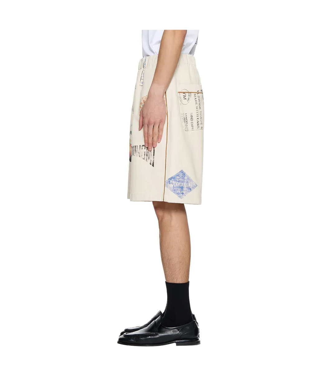 Graphic Twill Shorts