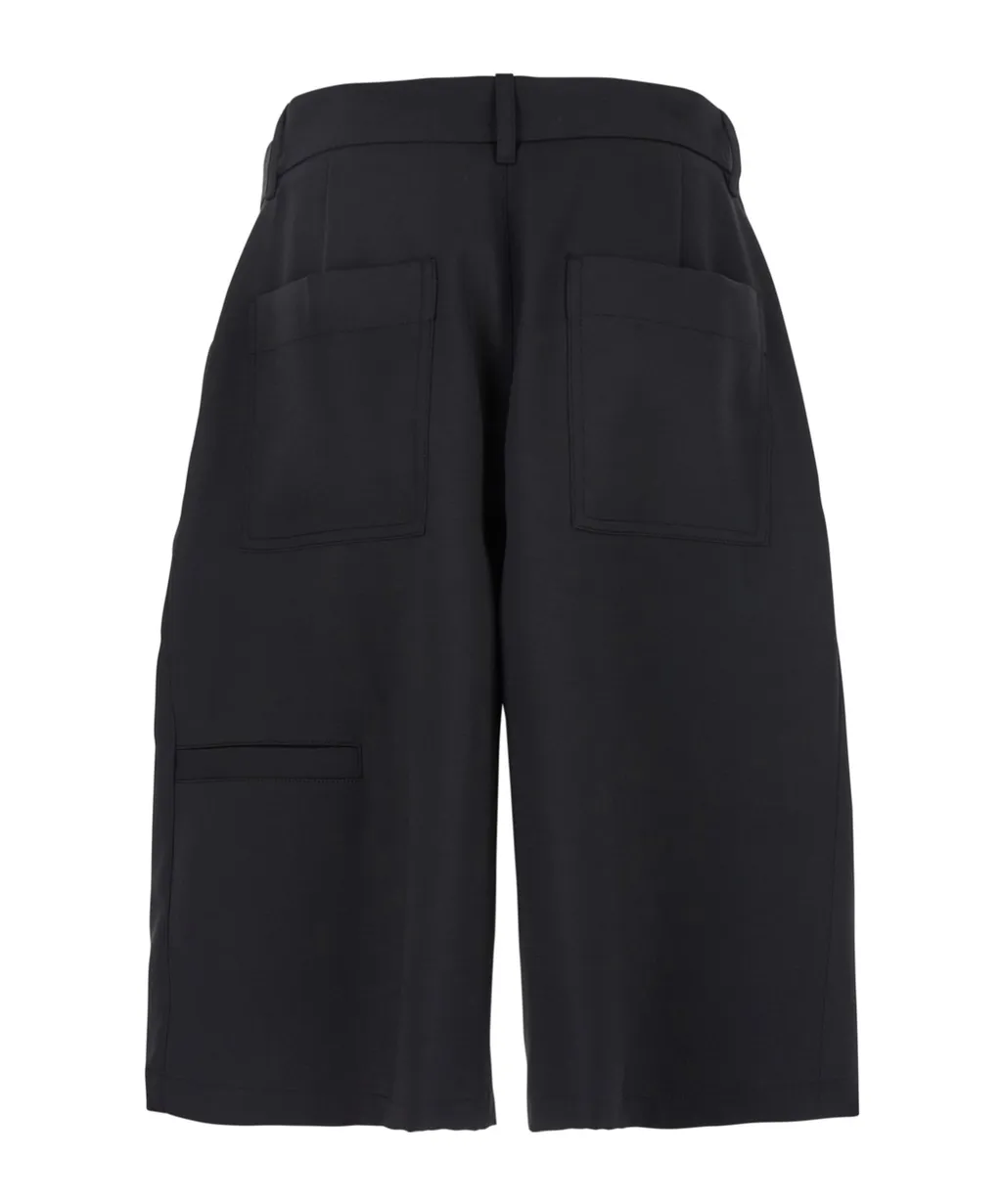 Bermuda Shorts With Belt Loops
