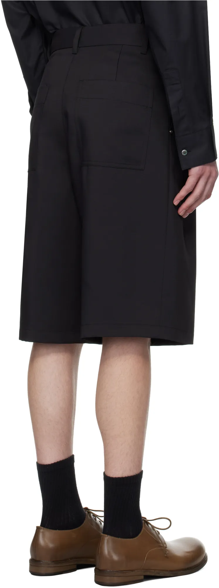 Bermuda Shorts With Belt Loops