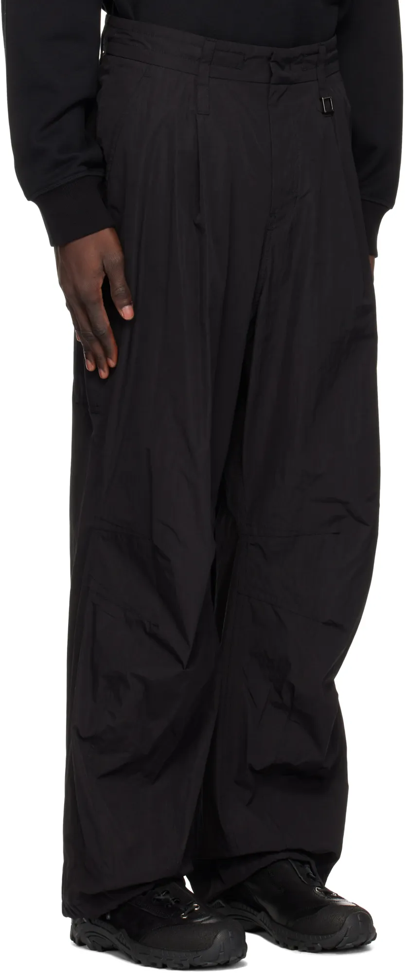 Belt-Loop Casual Pants