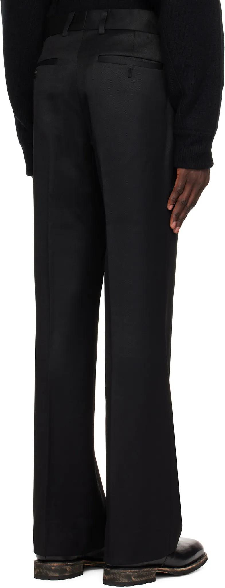 Belt-Loop Casual Pants