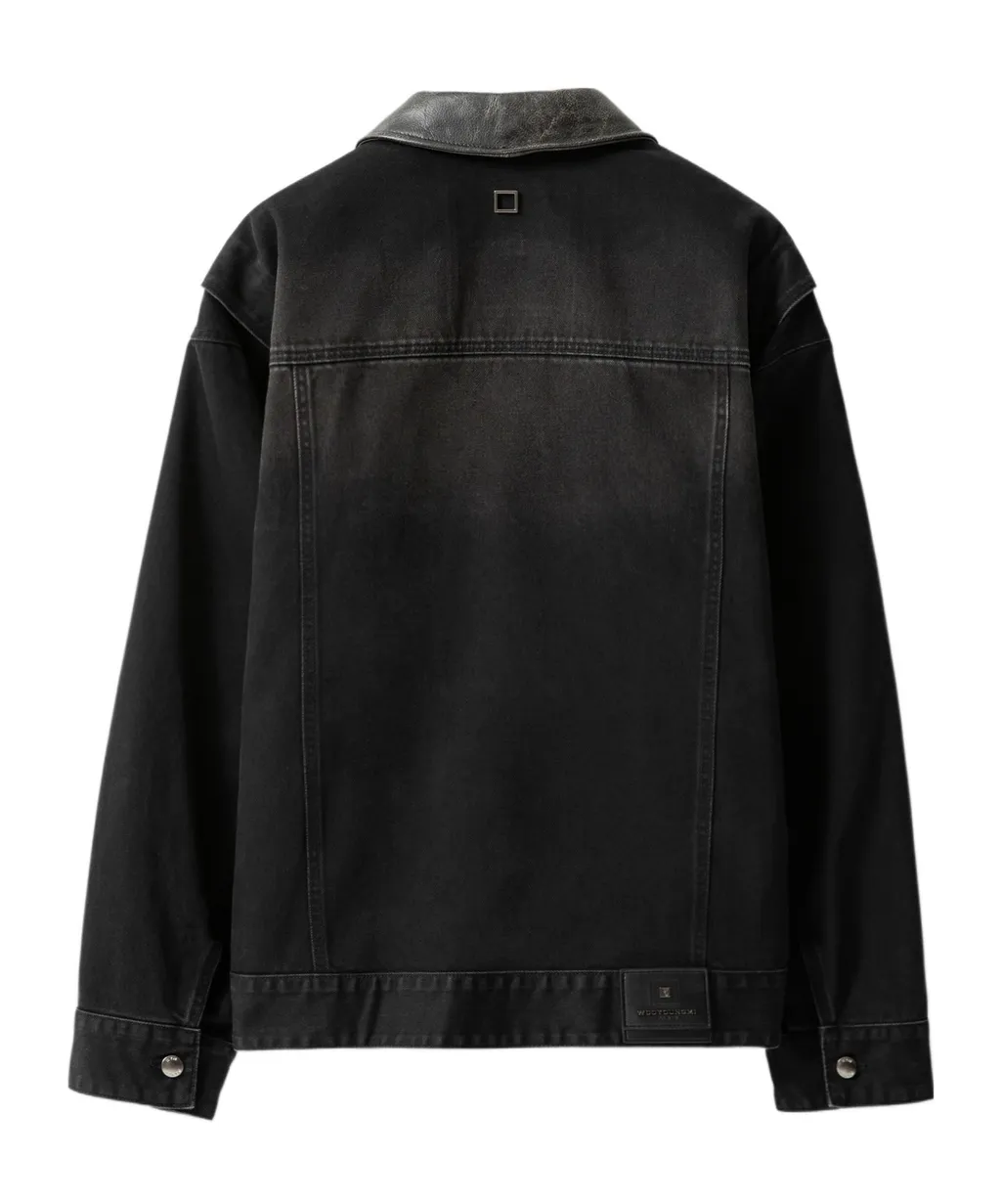 Long-Sleeved Denim Jacket