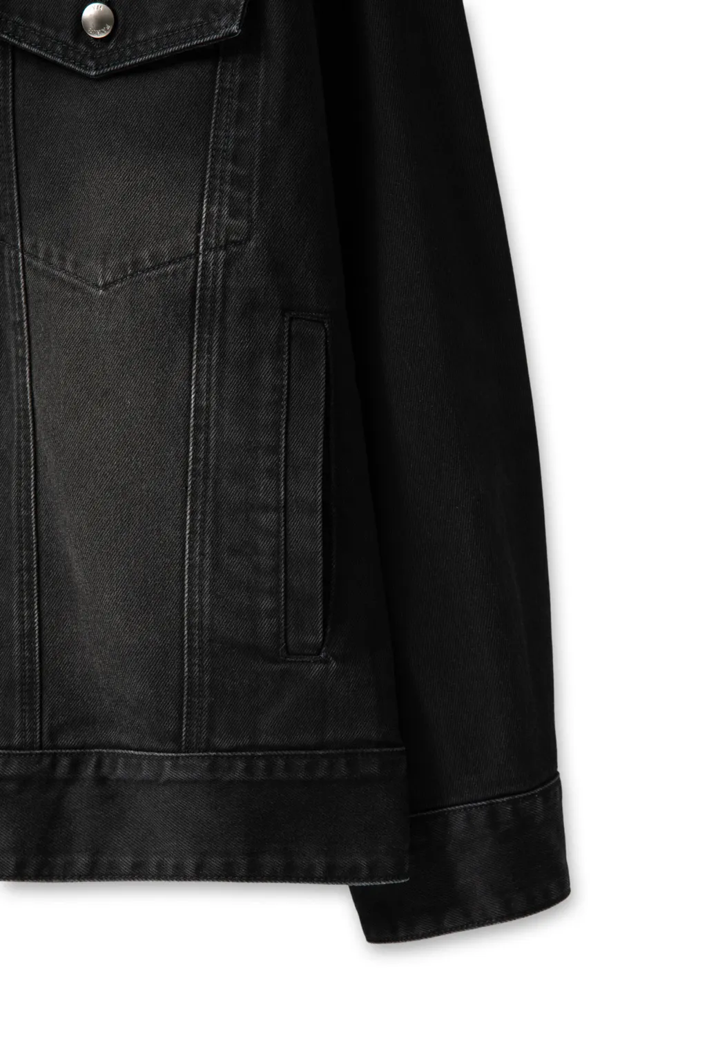 Long-Sleeved Denim Jacket