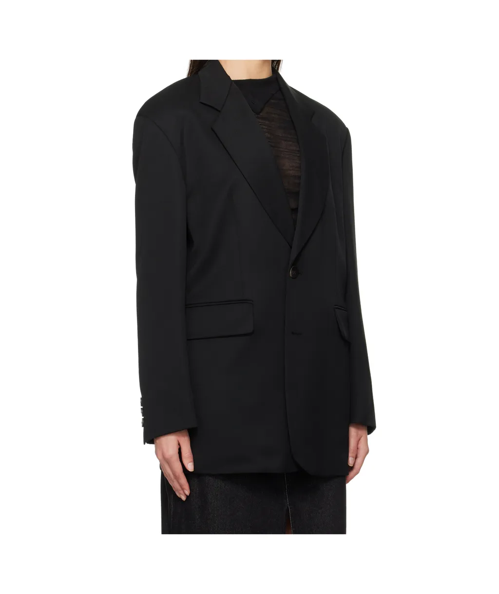 Long-Sleeved Suit Coat