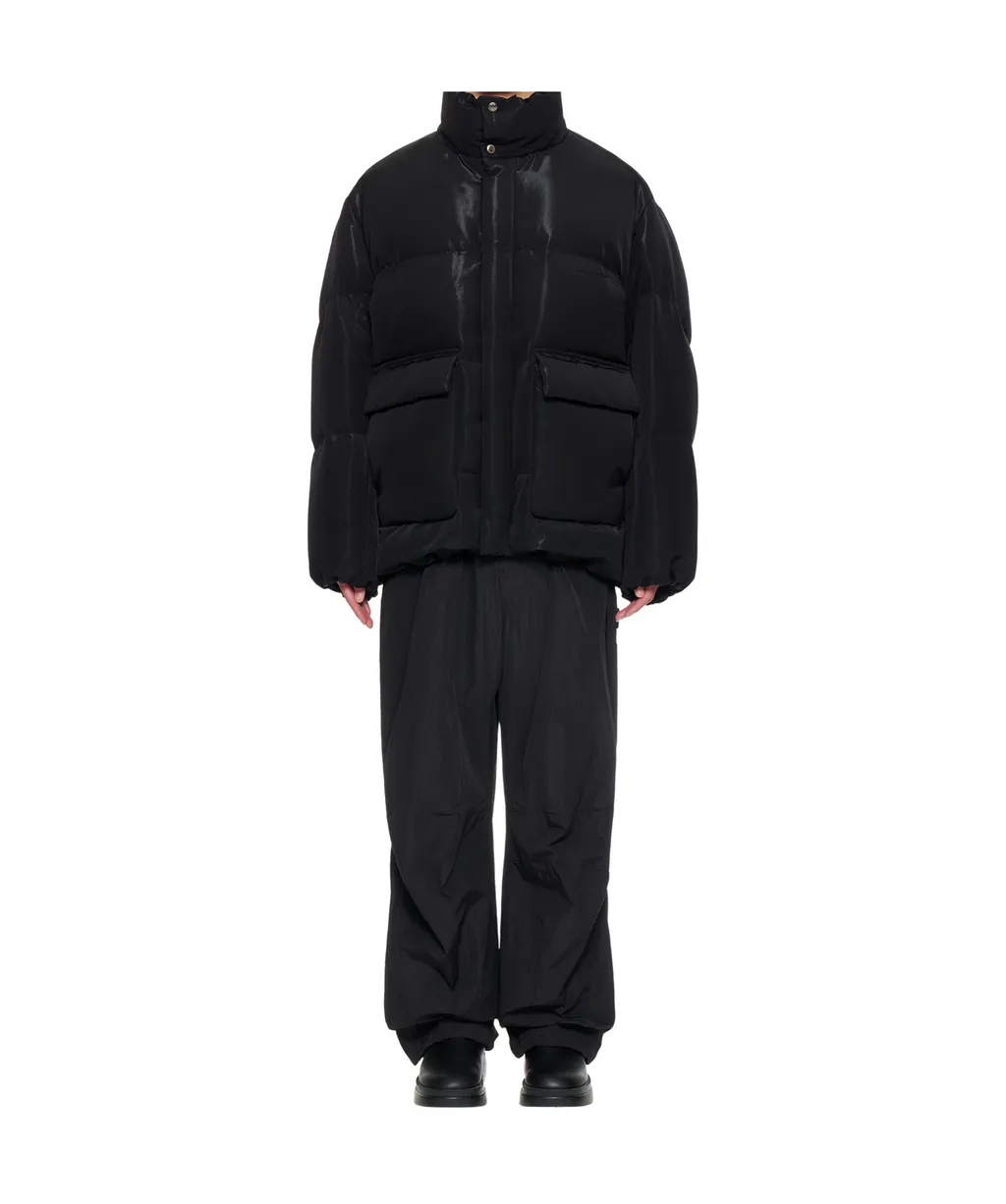 Long-Sleeved Down Jacket