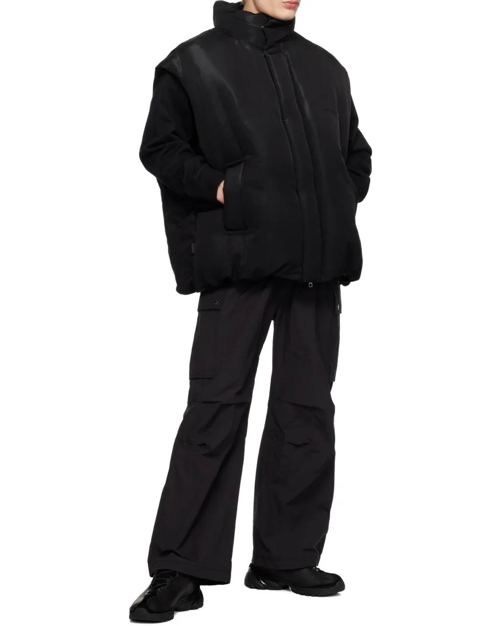 Waistband Loop Casual Pants