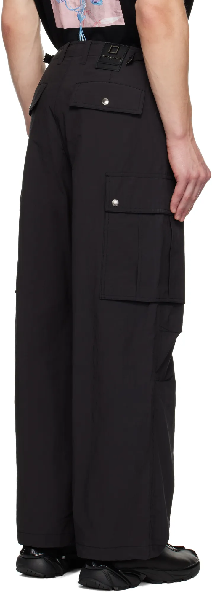 Waistband Loop Casual Pants