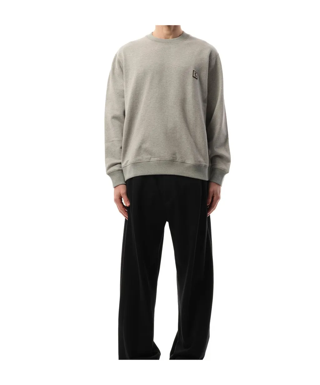 Round-Collar Long-Sleeve Hoodie
