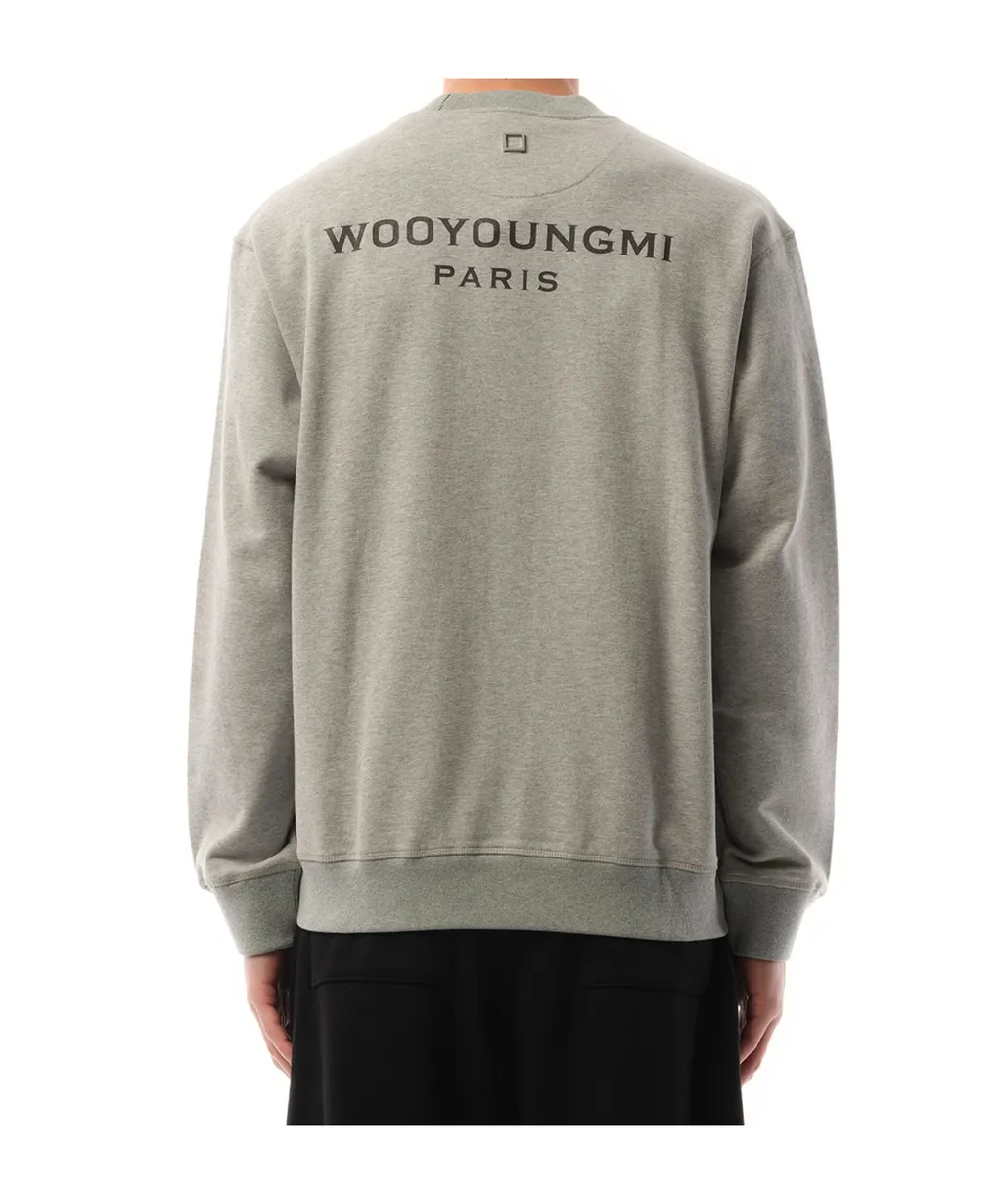 Round-Collar Long-Sleeve Hoodie