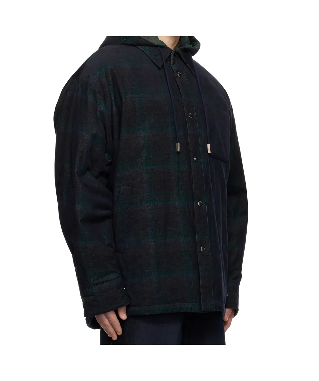 Checked Cotton Jacket