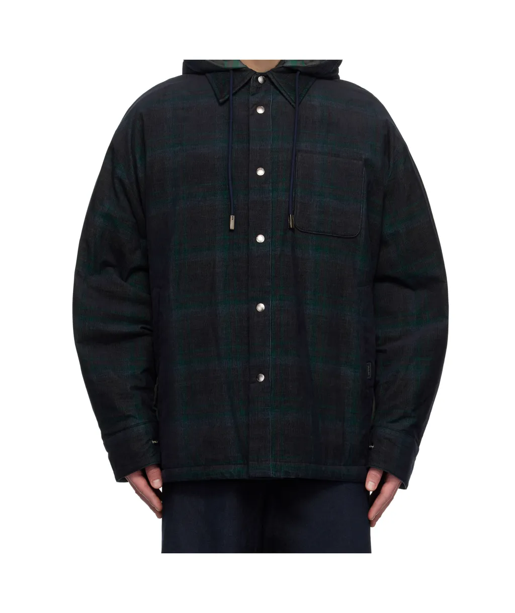 Checked Cotton Jacket