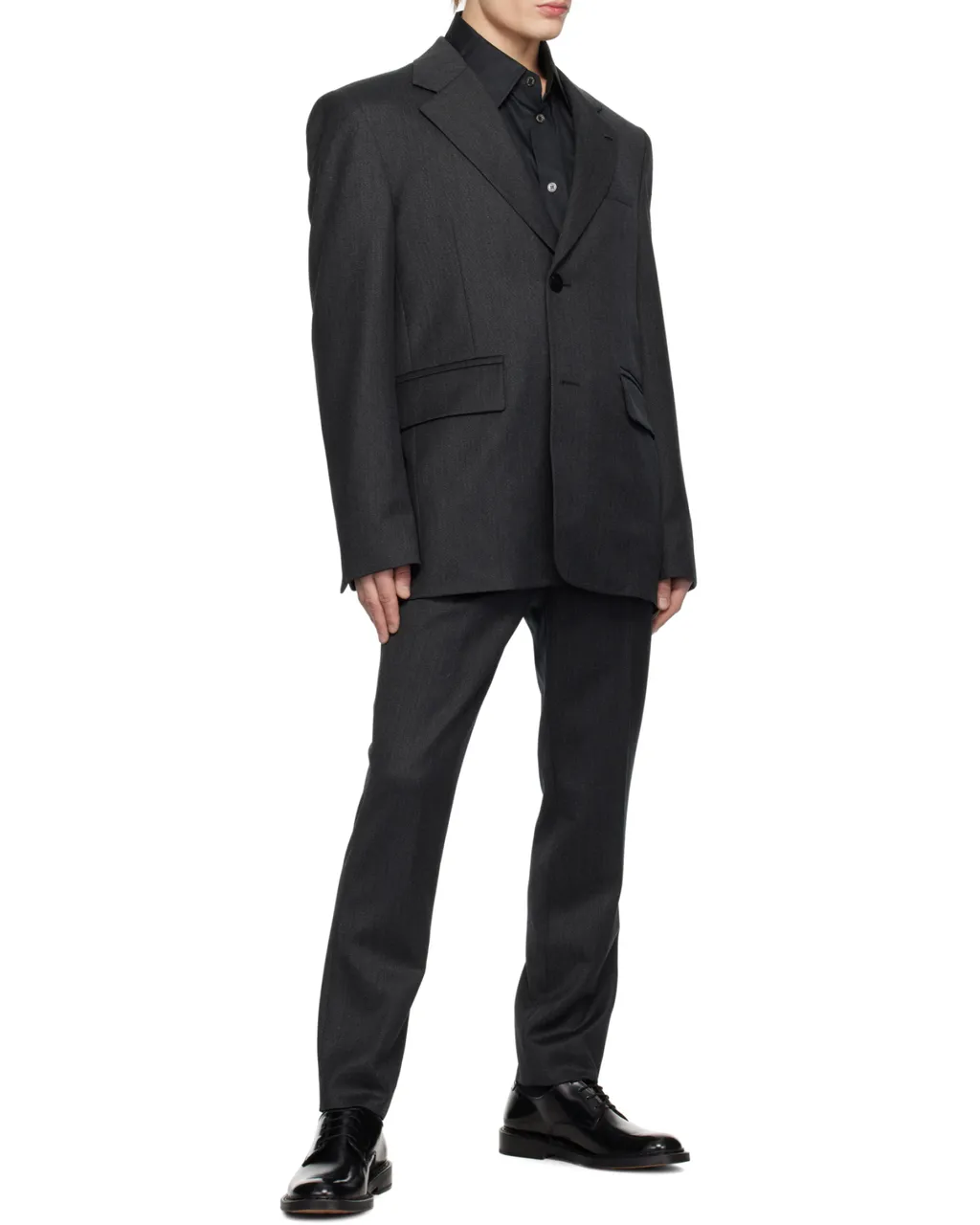 Lapel Long-Sleeved Suit Coat