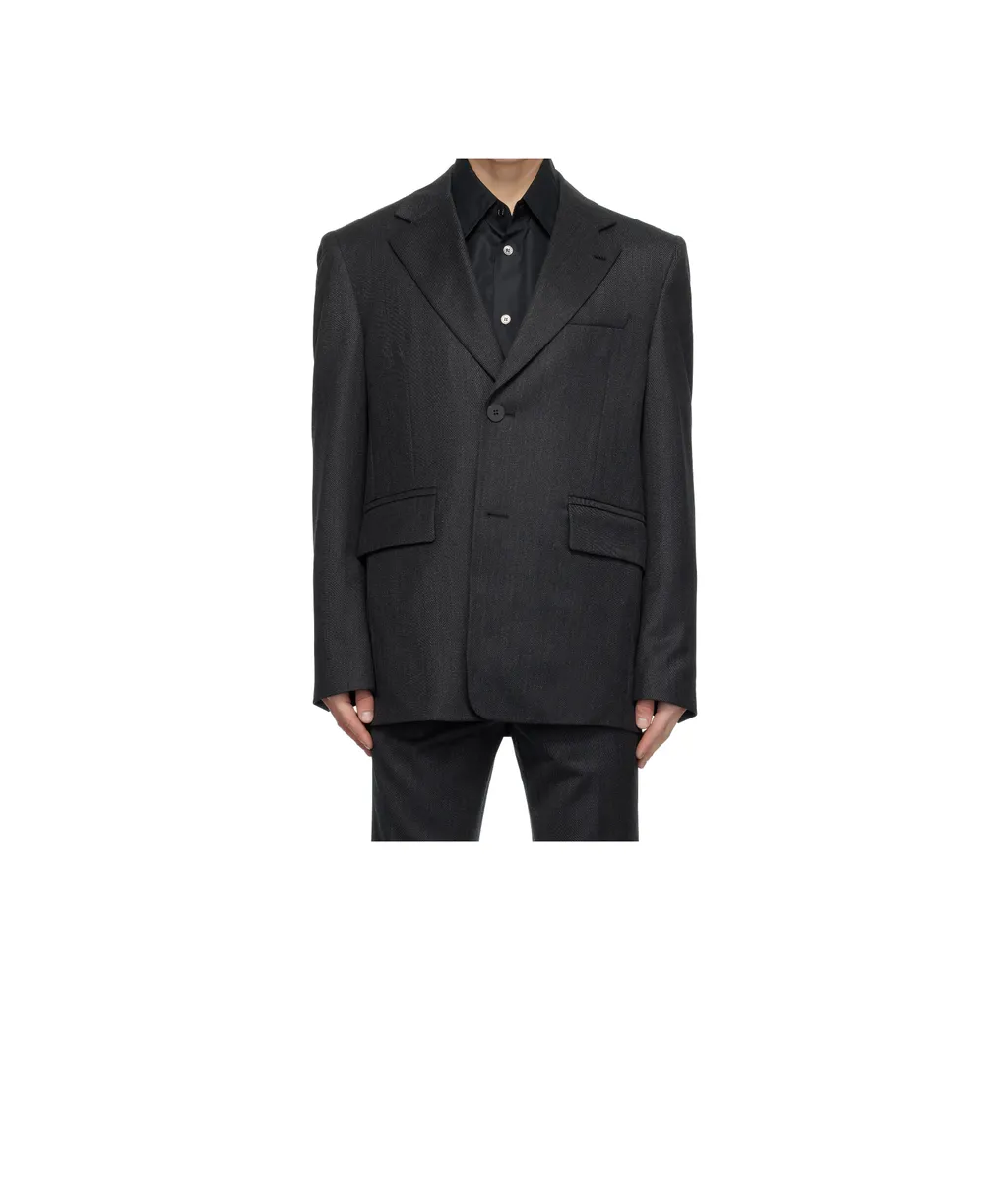 Lapel Long-Sleeved Suit Coat