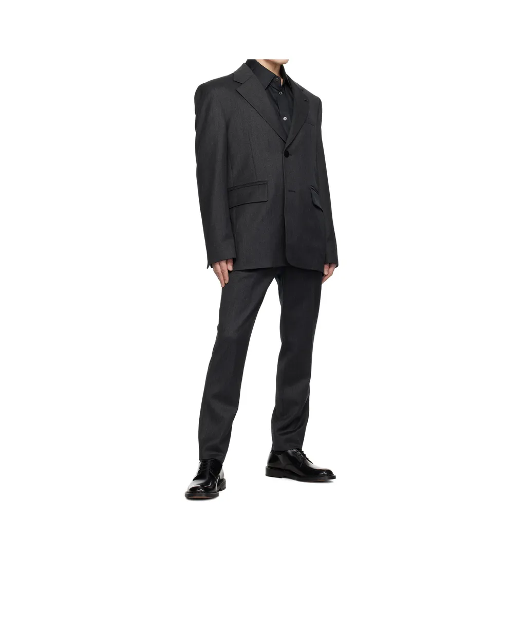 Lapel Long-Sleeved Suit Coat