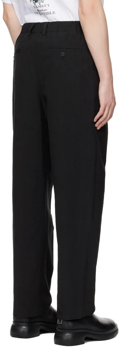 Waistband Loop Casual Pants