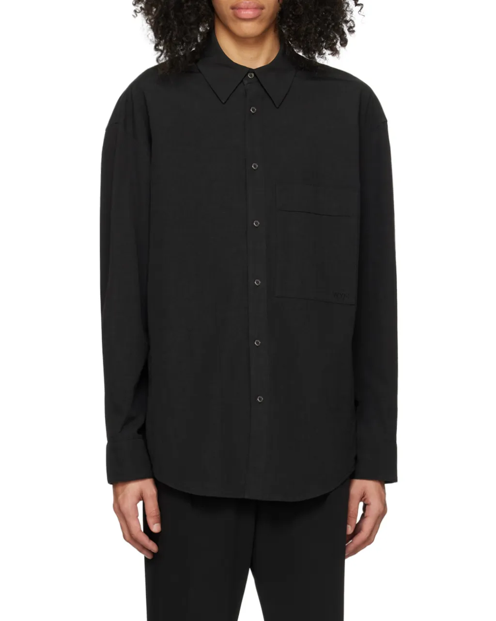 Lapel Long-Sleeved Shirt