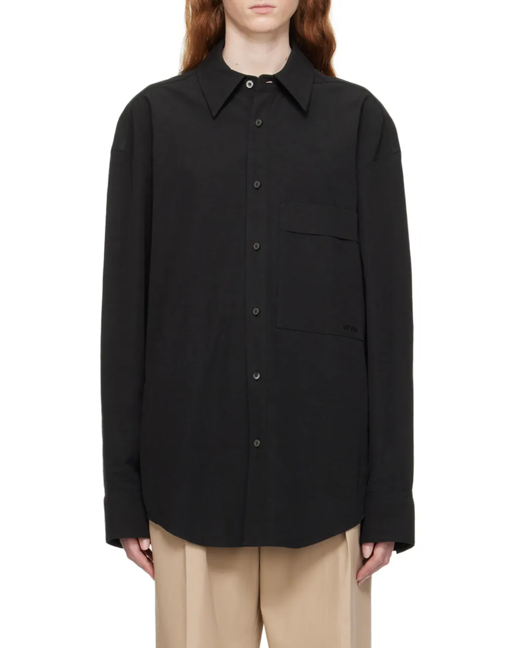 Lapel Long-Sleeved Shirt