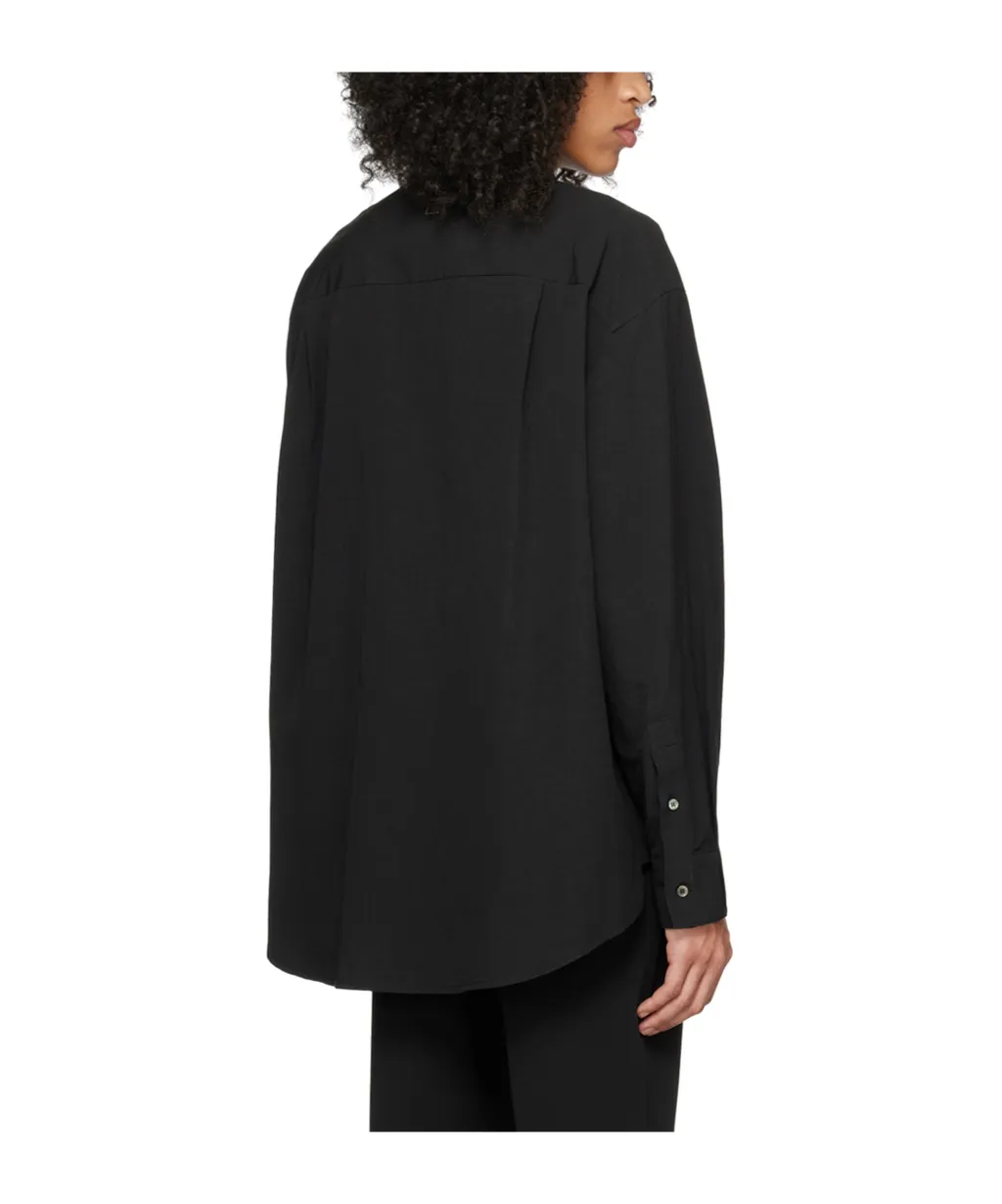 Lapel Long-Sleeved Shirt