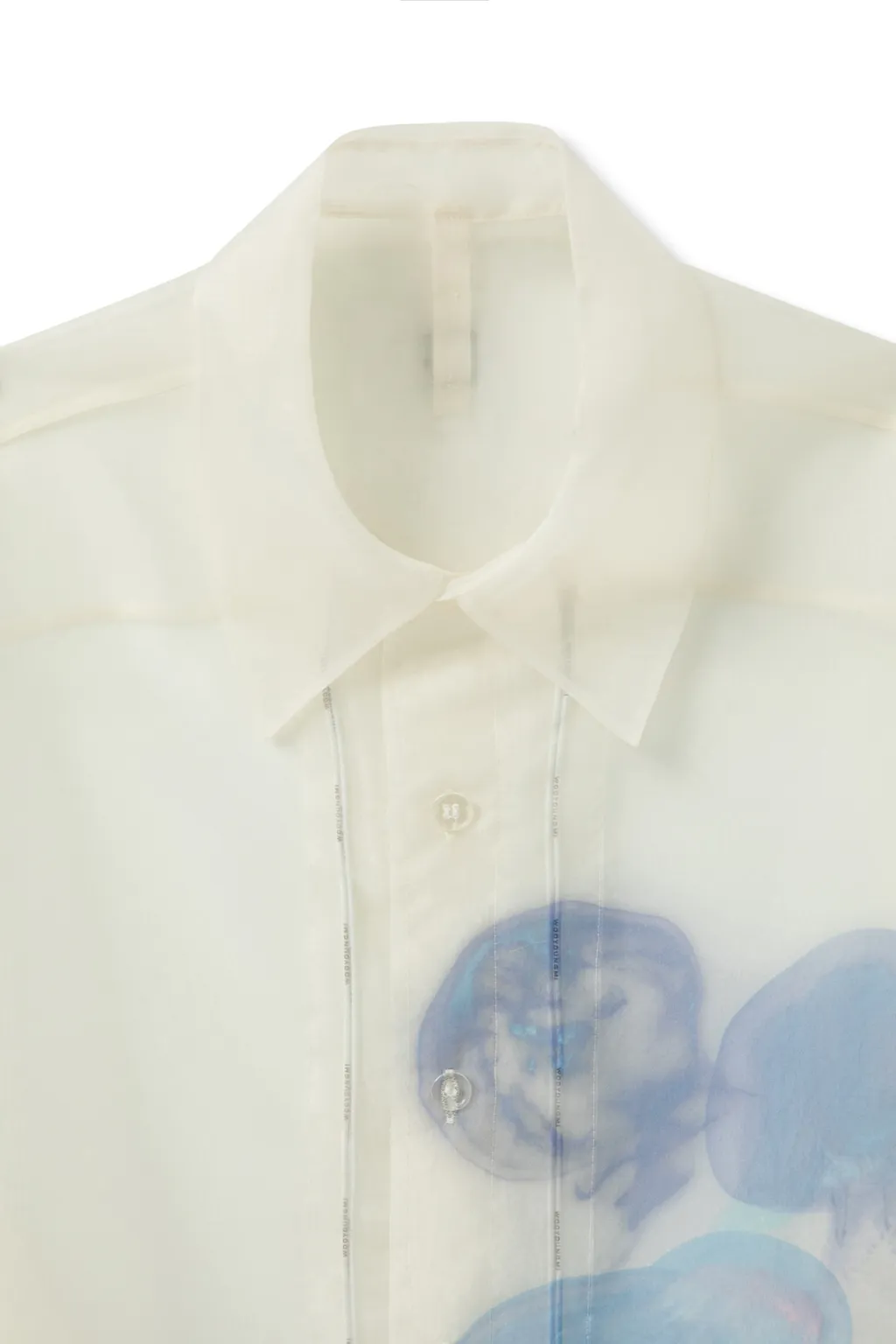 Printed Sheer Shirt