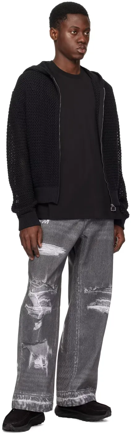 Long-Sleeved Zipper Sweater