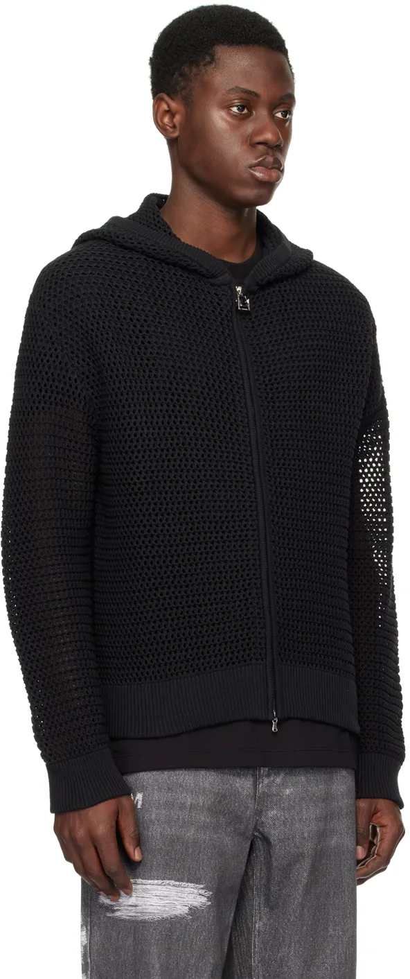 Long-Sleeved Zipper Sweater