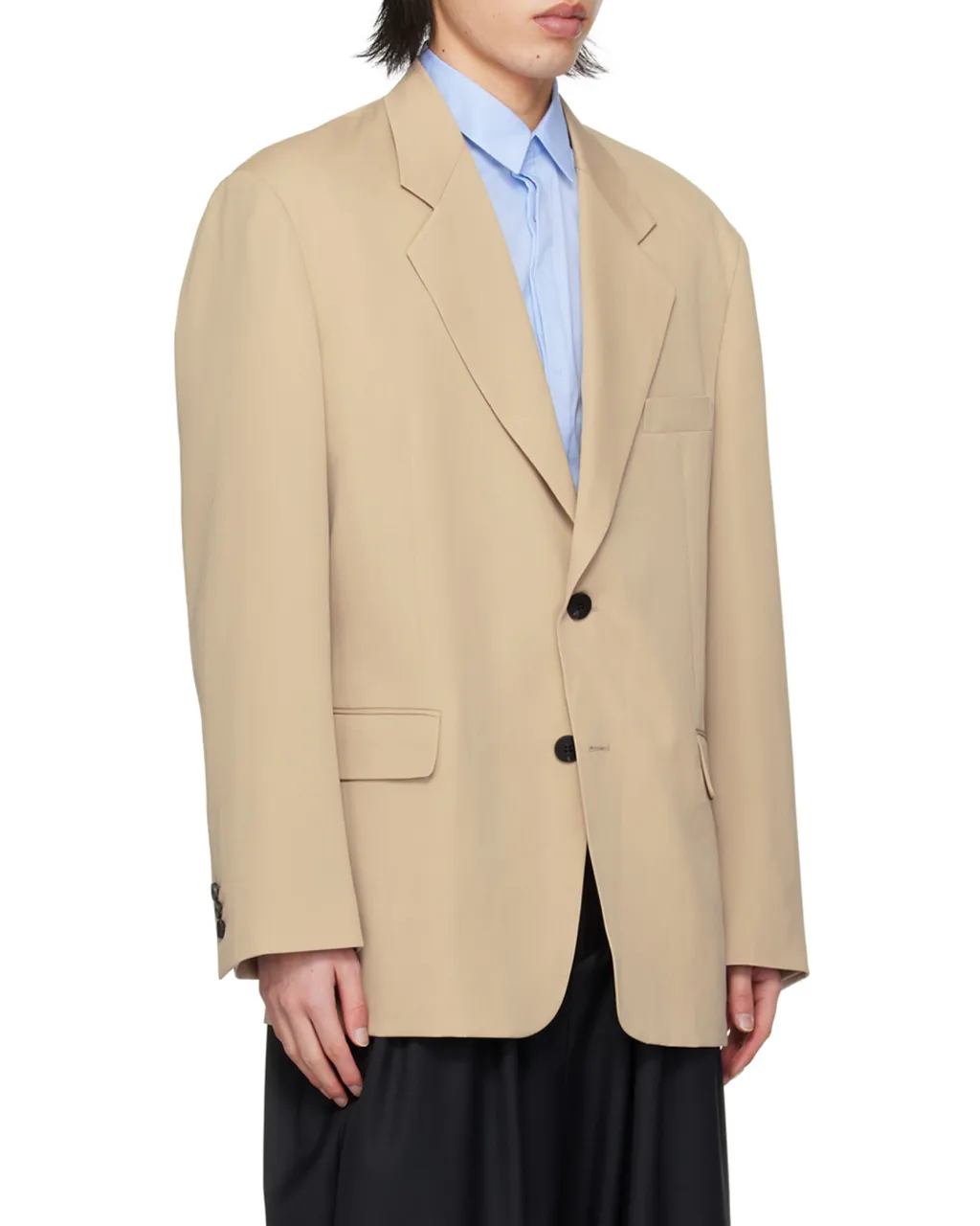 Single-Breasted Suit Jacket