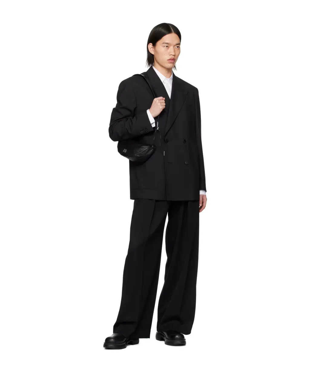 Double-Breasted Suit Jacket