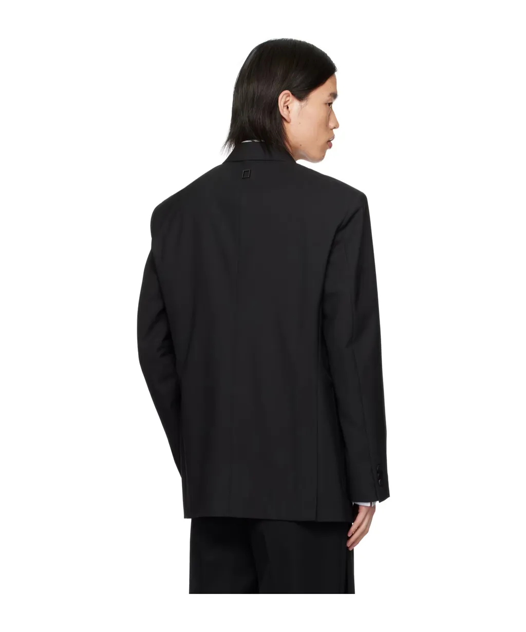 Double-Breasted Suit Jacket