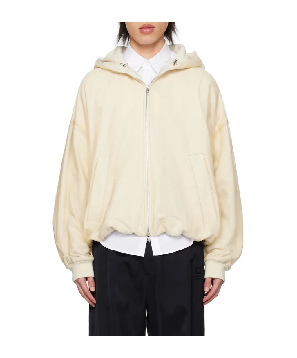 Zipper Hooded Sweater
