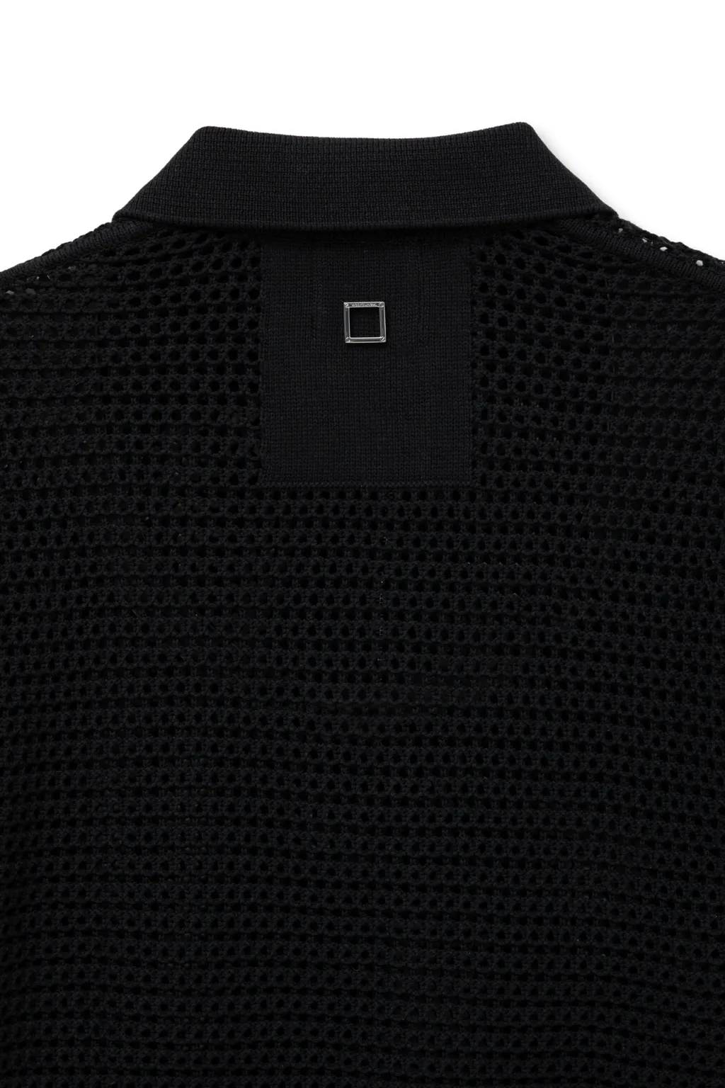 Mesh Short-Sleeved Sweater