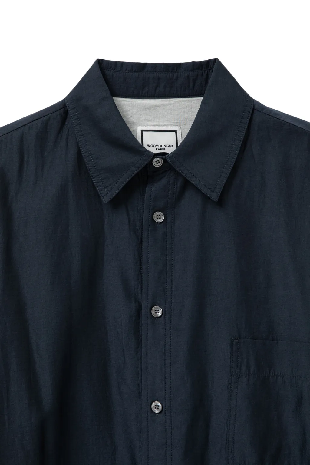 Long-Sleeved Lapel Shirt
