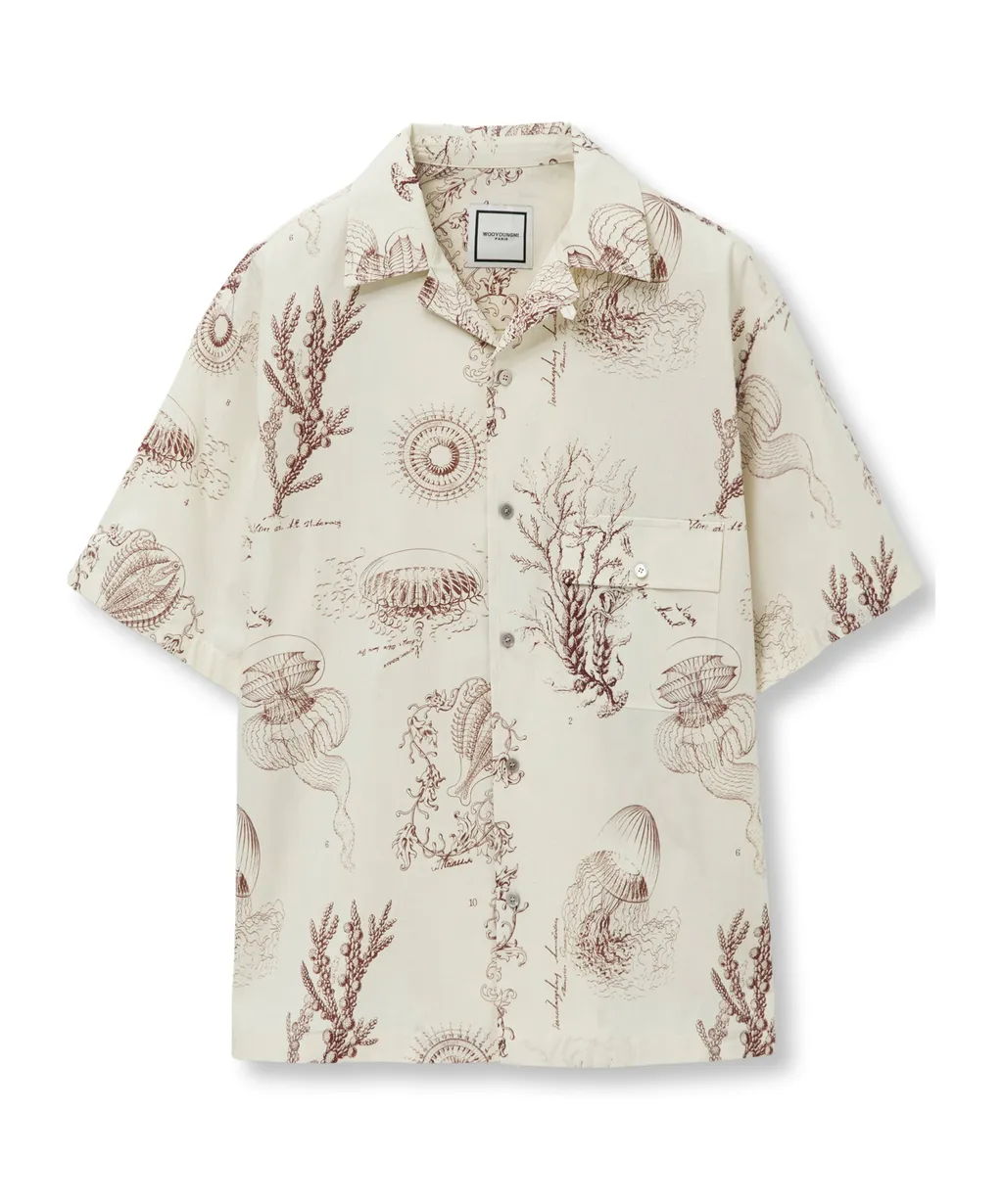 Printed Short-Sleeved Shirt