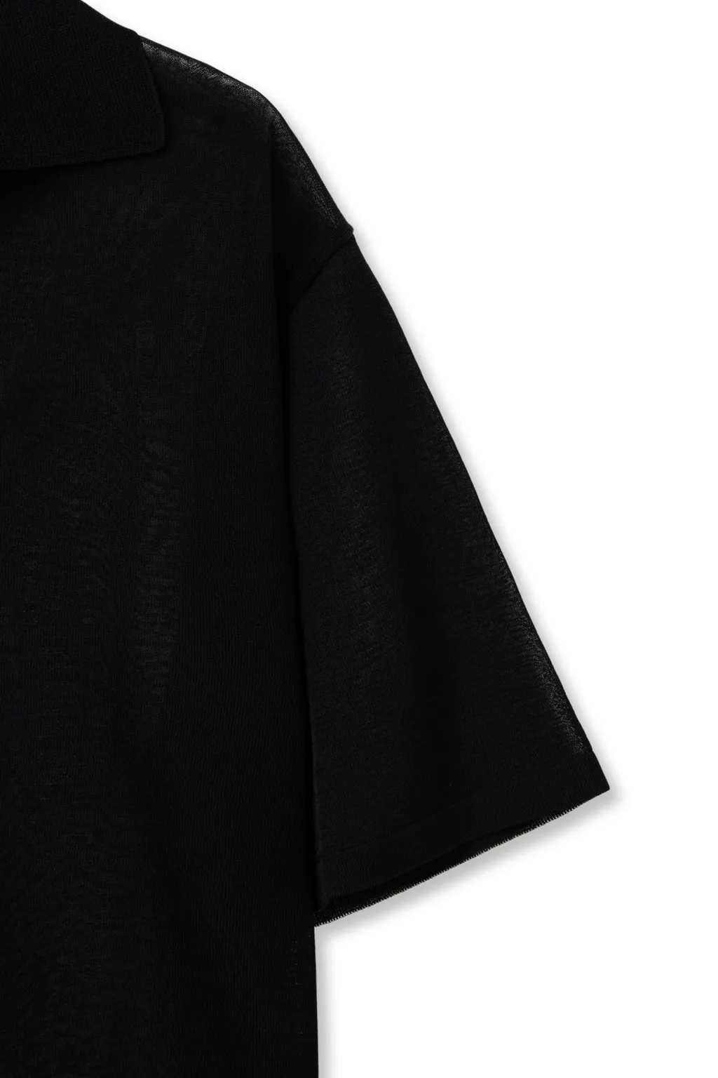 Perspective Short-Sleeved Sweater