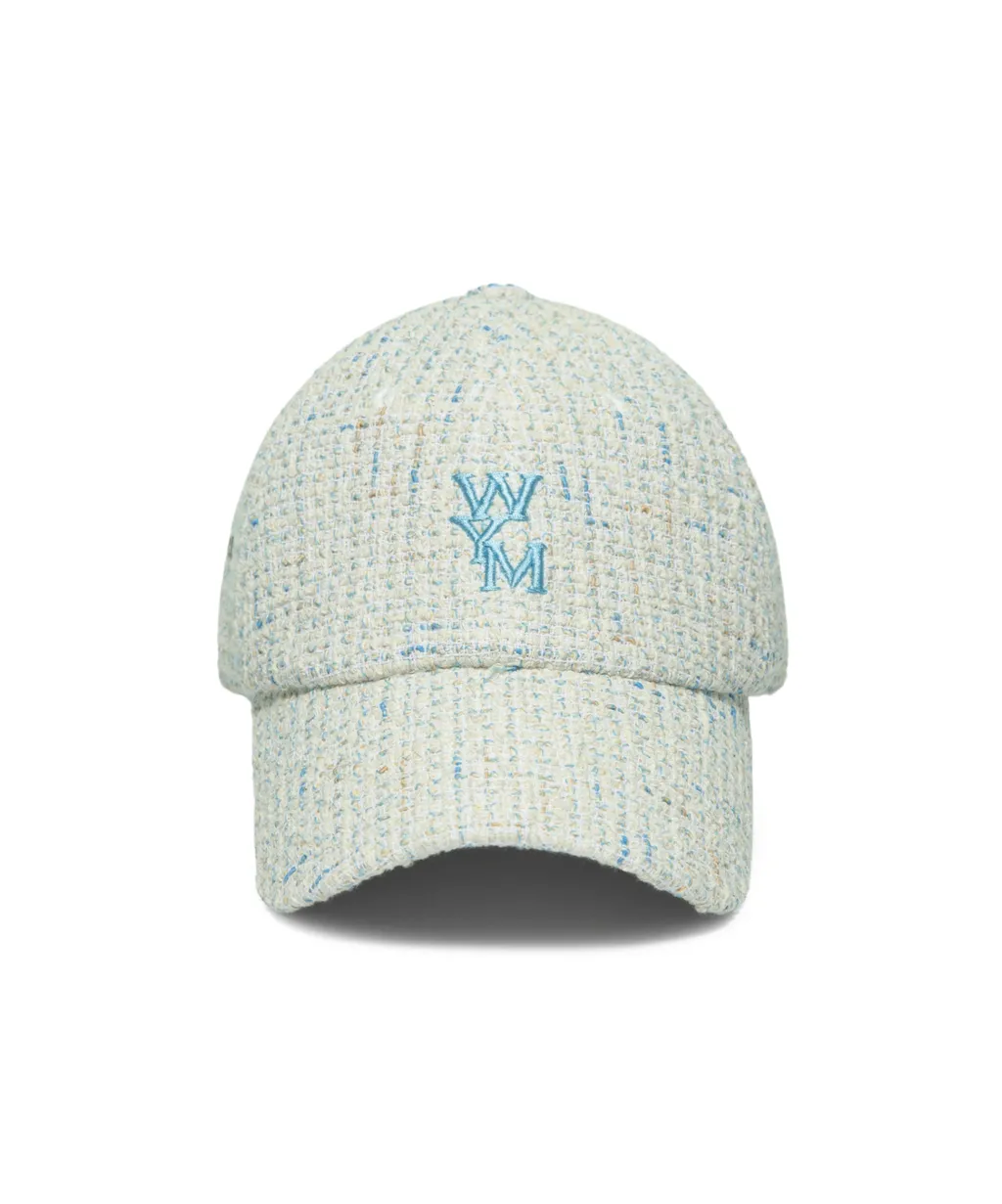 Logo Tweed Baseball Hat