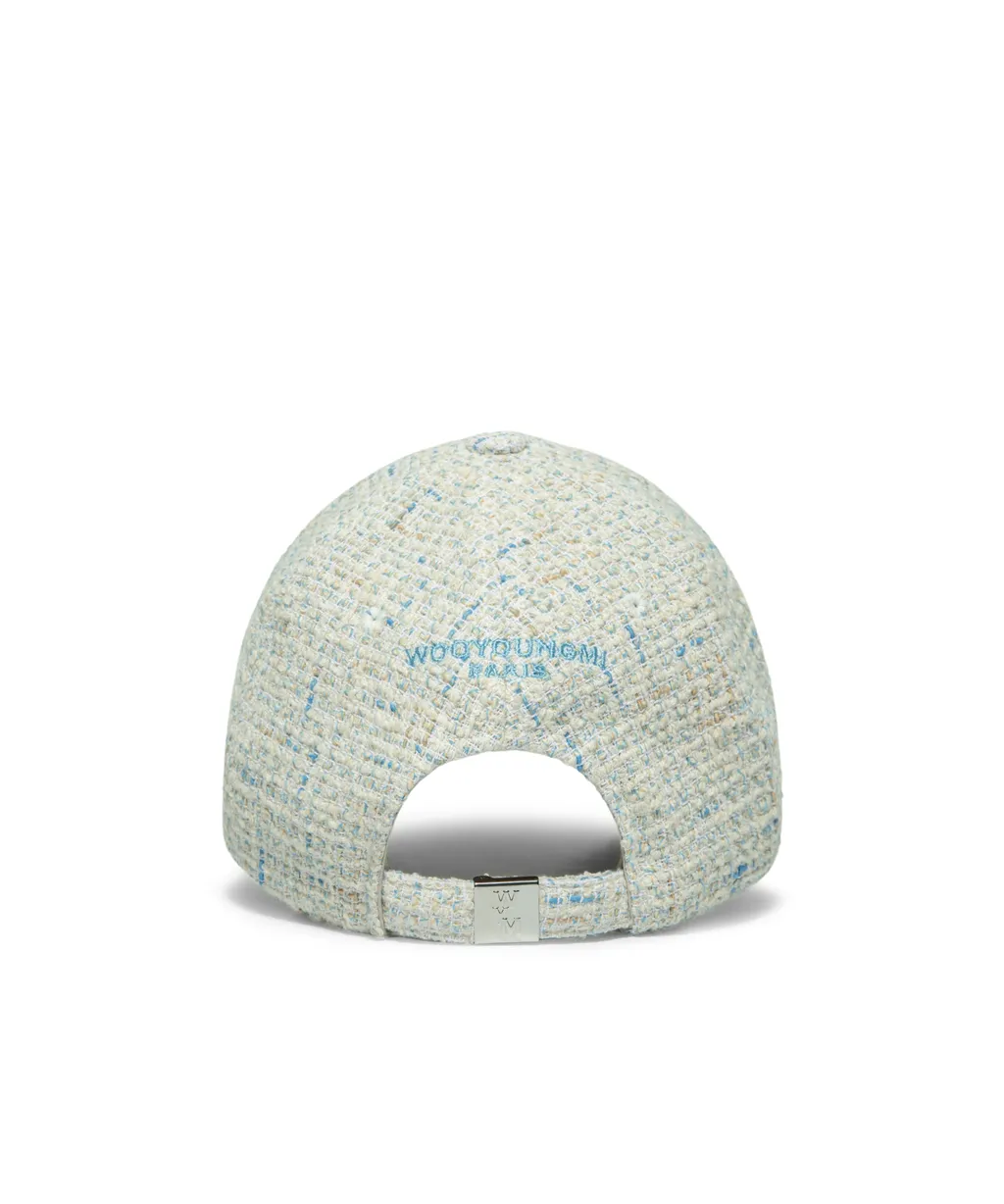 Logo Tweed Baseball Hat