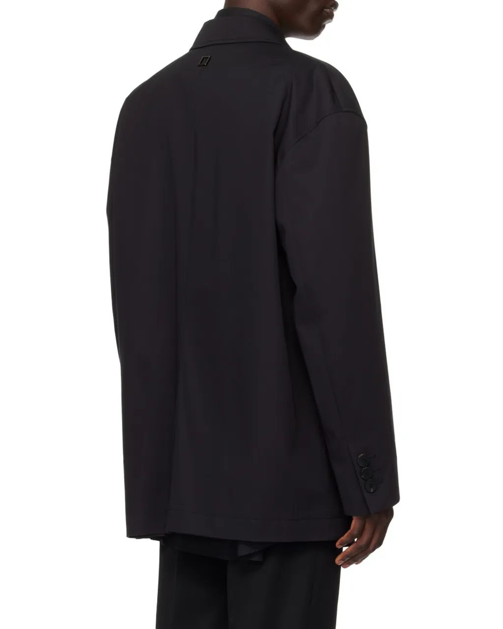 Logo Single-Breasted Suit Jacket