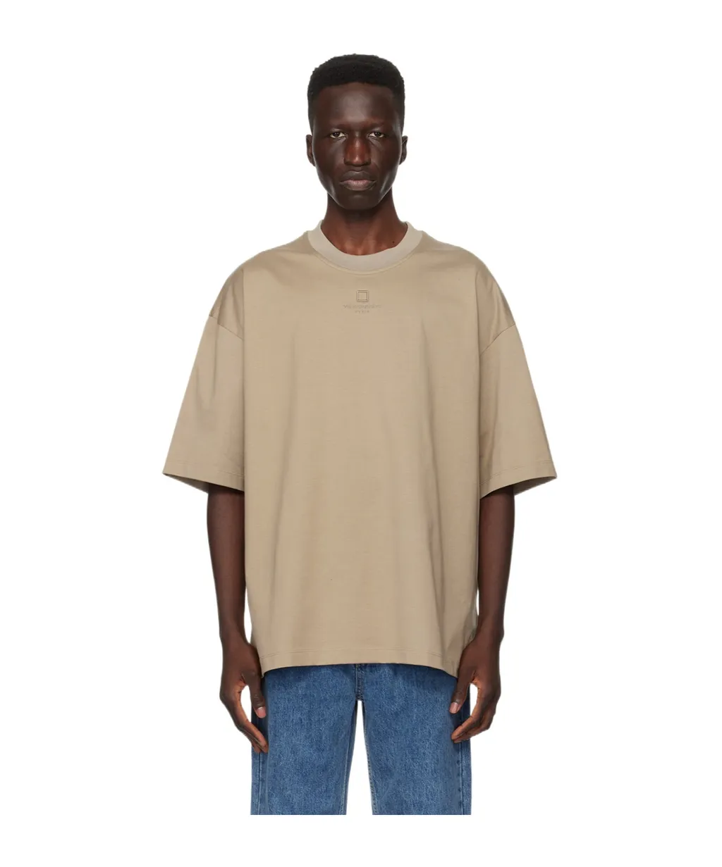 Logo Embroidered Cotton T-Shirt