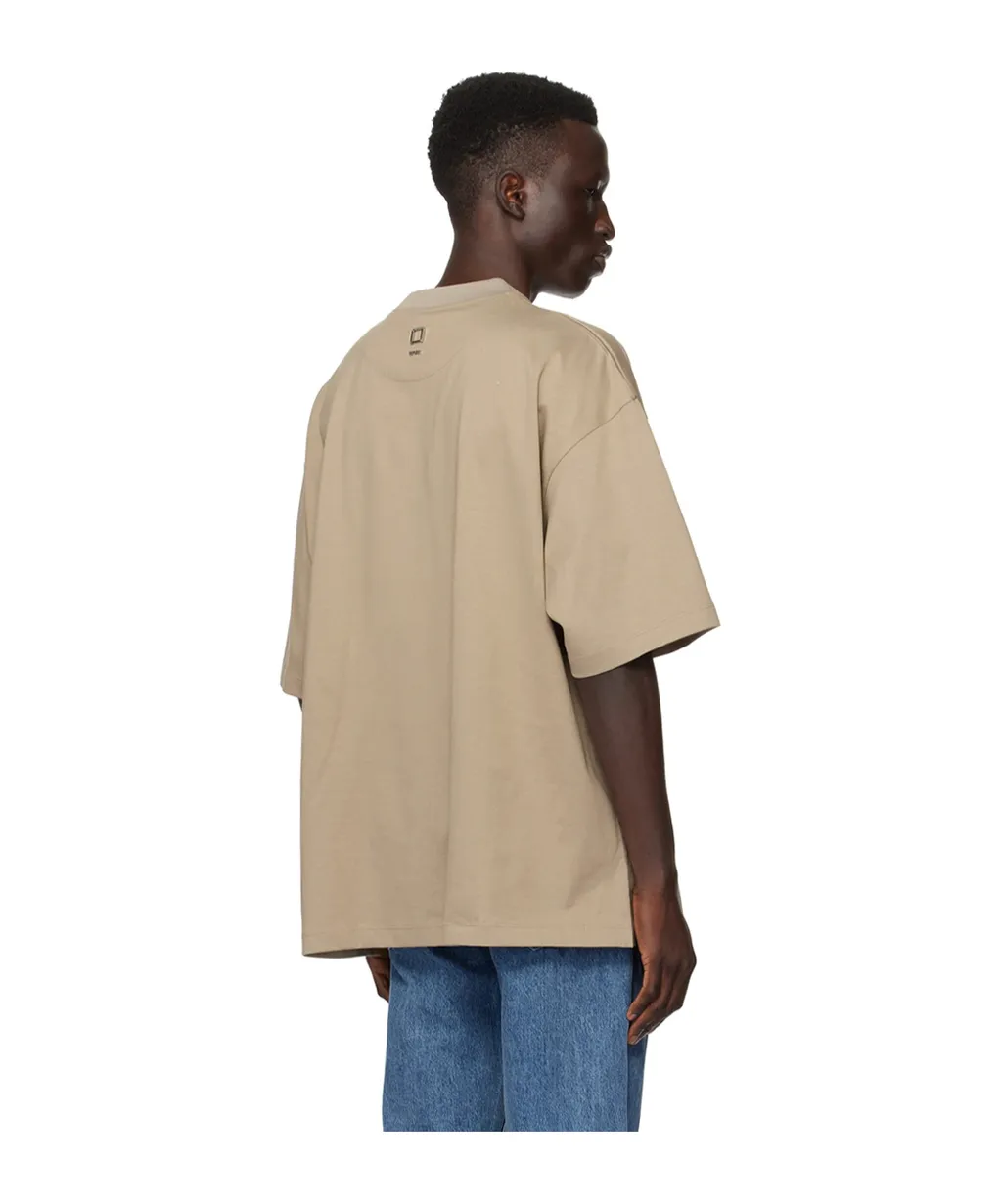 Logo Embroidered Cotton T-Shirt