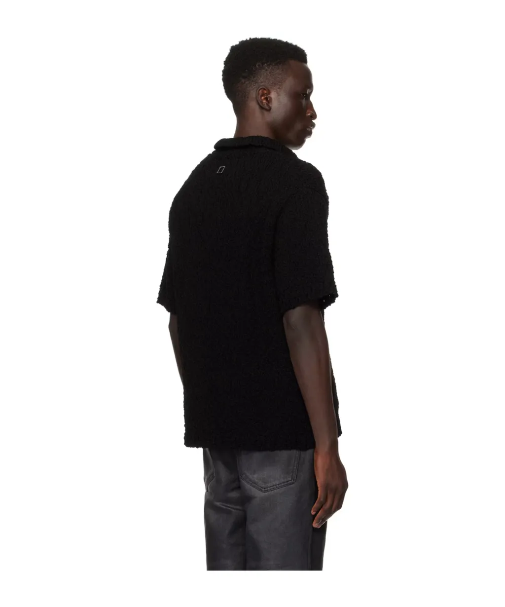 Short Sleeve Knitted Polo Shirt