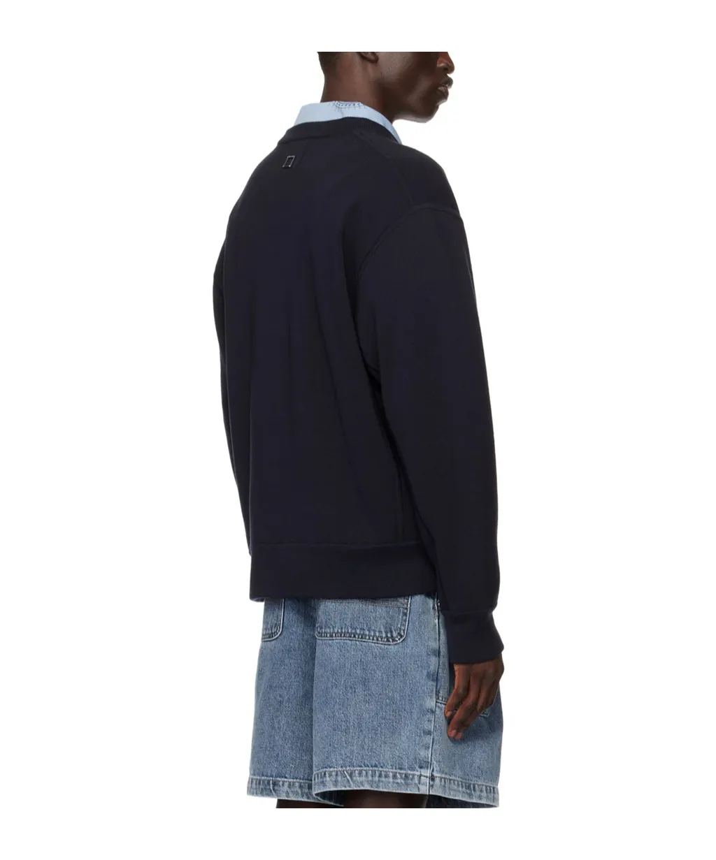 Y-Neck Knitted Cardigan