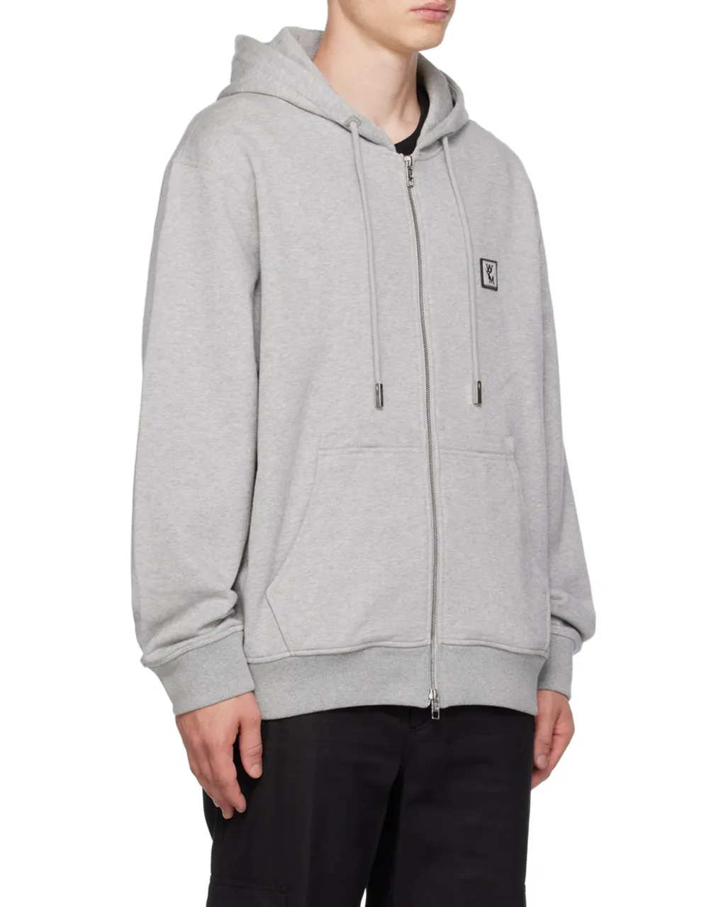 Long-Sleeved Zip Hoodie