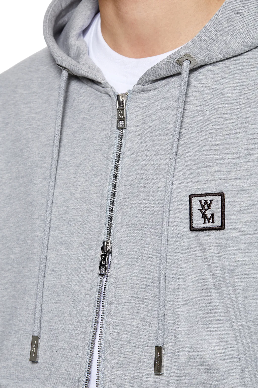 Long-Sleeved Zip Hoodie