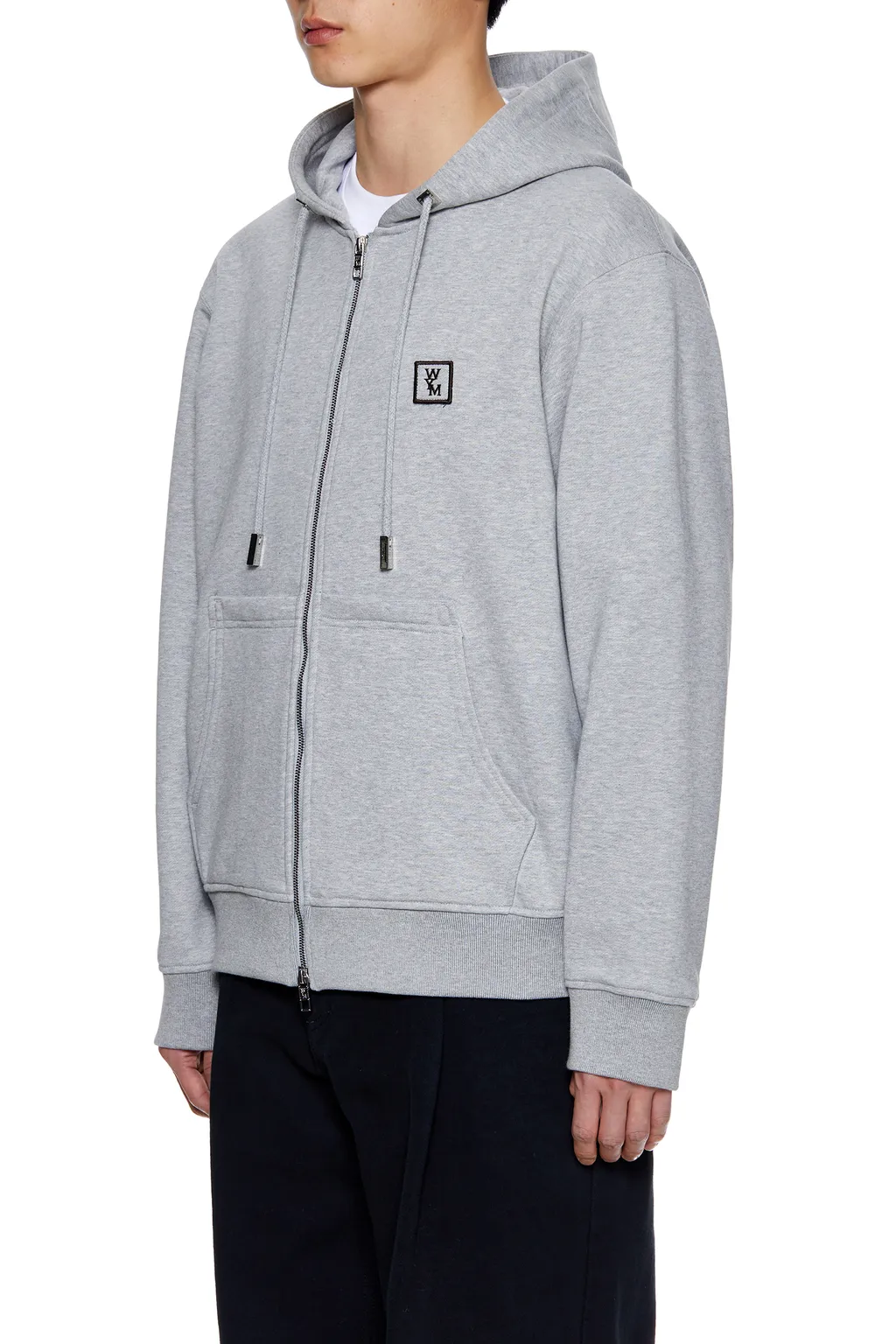Long-Sleeved Zip Hoodie