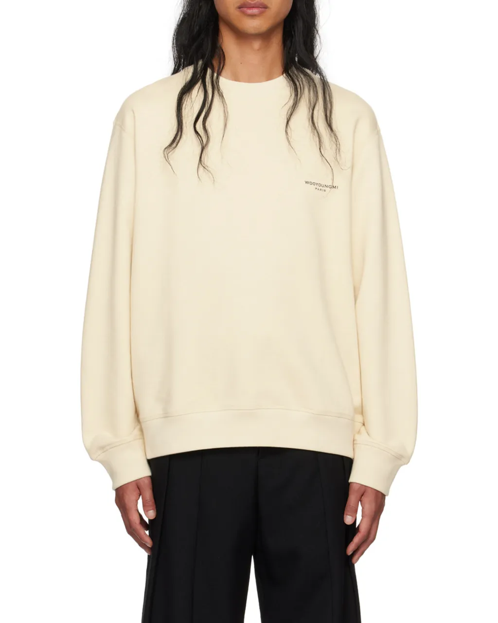 Round Collar Long Sleeve Sweater